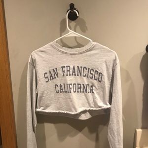 brandy melville crop top